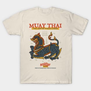 Vintage Muay Thai Boran Thai Lion T-Shirt